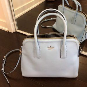 Kate Spade Romy Medium Satchel light Blue